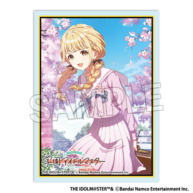 学園アイドルマスター イラストスリーブMAT 世界一可愛い私 '25桜 藤田ことね【予約商品】
