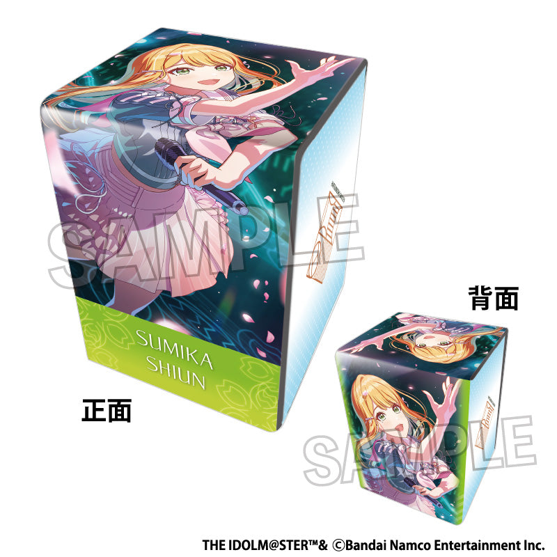 学園アイドルマスター イラスト合皮製デッキケースNT 桜フォトグラフ 紫雲清夏【予約商品】