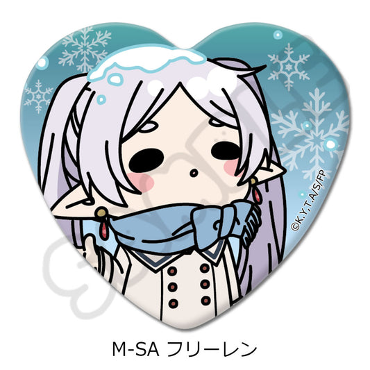 葬送のフリーレン 第2弾 ハート型缶バッジ M-SA フリーレン【予約商品】