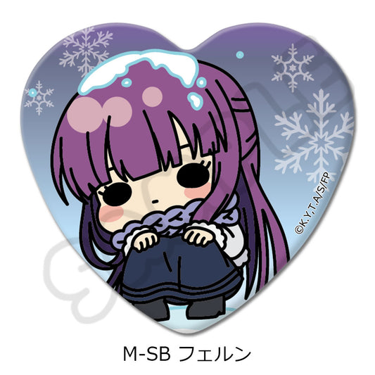 葬送のフリーレン 第2弾 ハート型缶バッジ M-SB フェルン【予約商品】