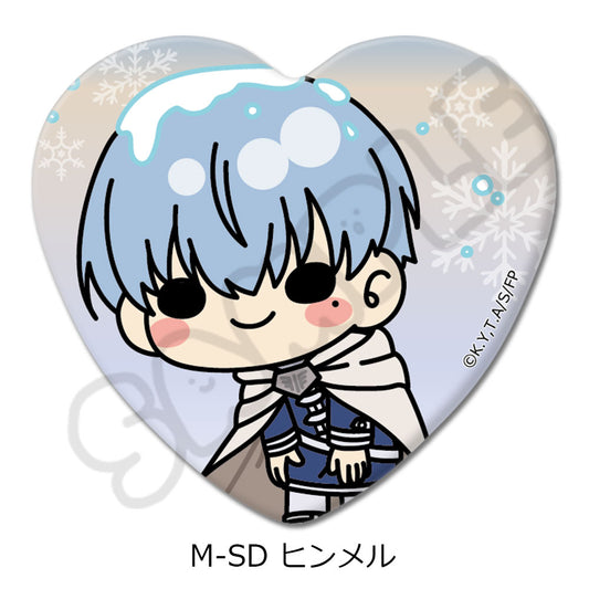 葬送のフリーレン 第2弾 ハート型缶バッジ M-SD ヒンメル【予約商品】
