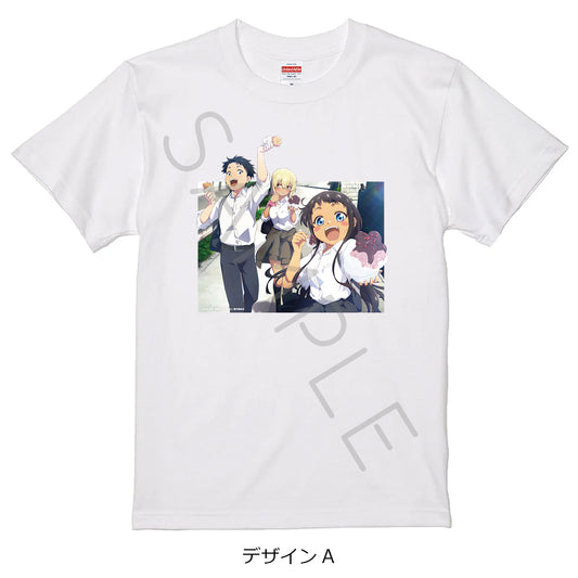 沖縄で好きになった子が方言すぎてツラすぎる Tシャツ デザインA ホワイト XLサイズ【予約商品】
