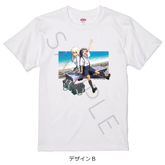 沖縄で好きになった子が方言すぎてツラすぎる Tシャツ デザインB ホワイト Lサイズ【予約商品】