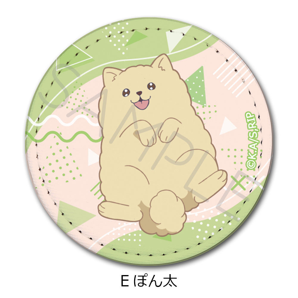 氷の城壁 レザーバッジ E ぽん太【予約商品】