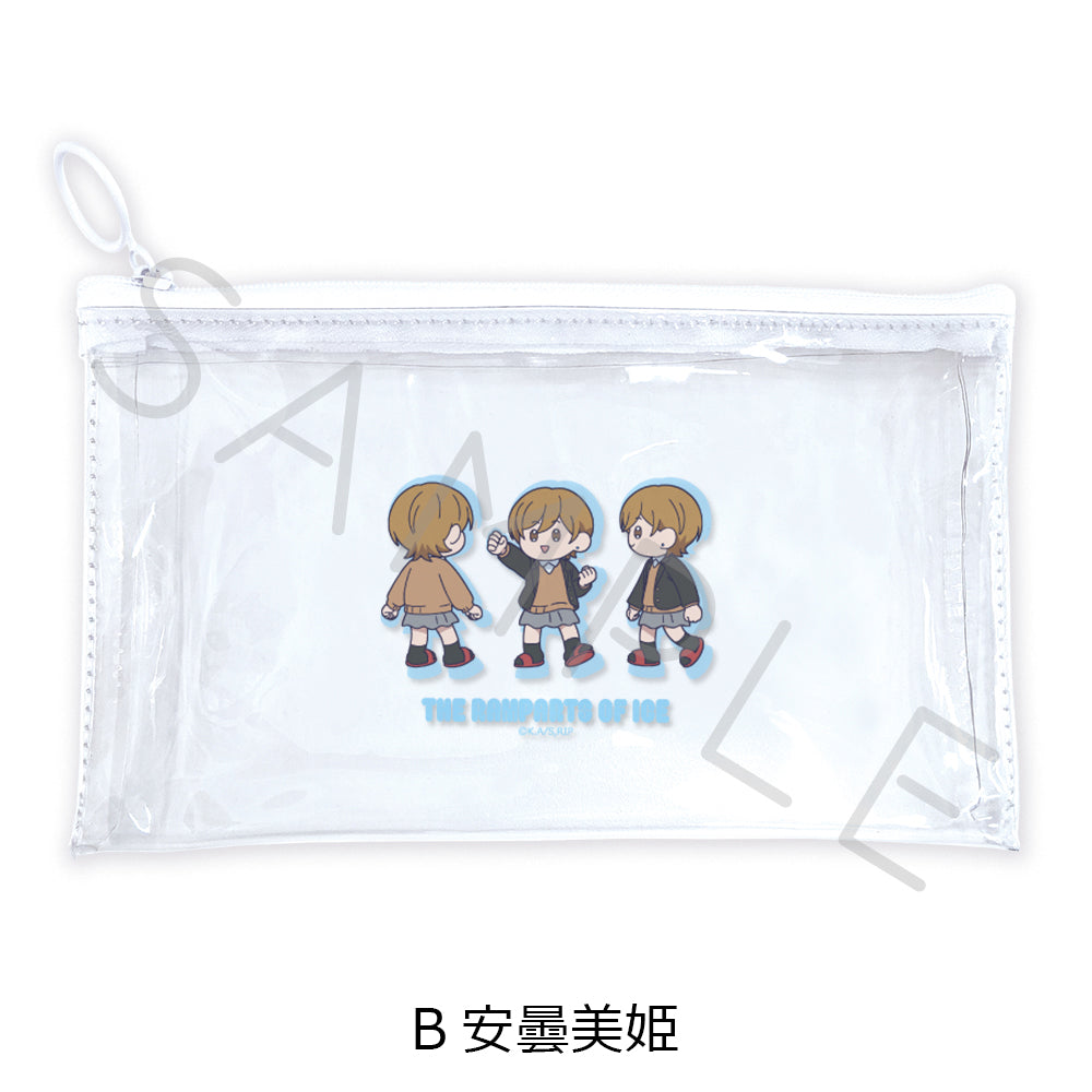 氷の城壁 フラットクリアポーチ B 安曇美姫【予約商品】