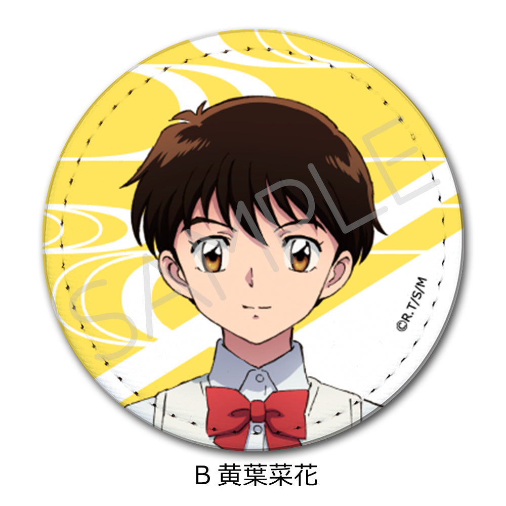 MAO レザーバッジ B 黄葉菜花【予約商品】