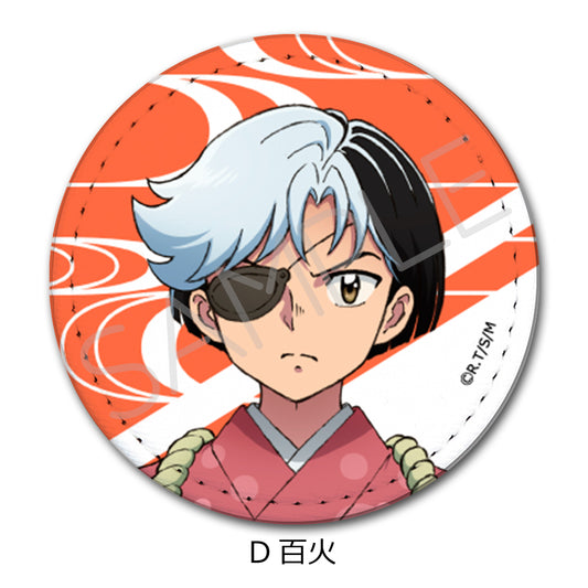 MAO レザーバッジ D 百火【予約商品】