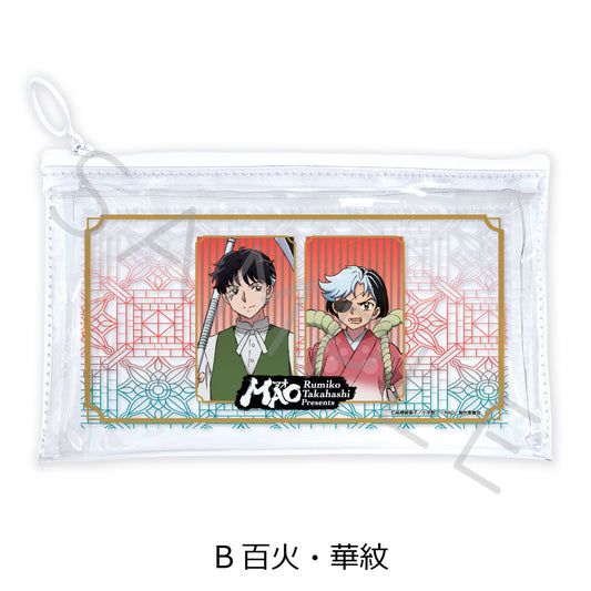 MAO フラットクリアポーチ B 百火・華紋【予約商品】