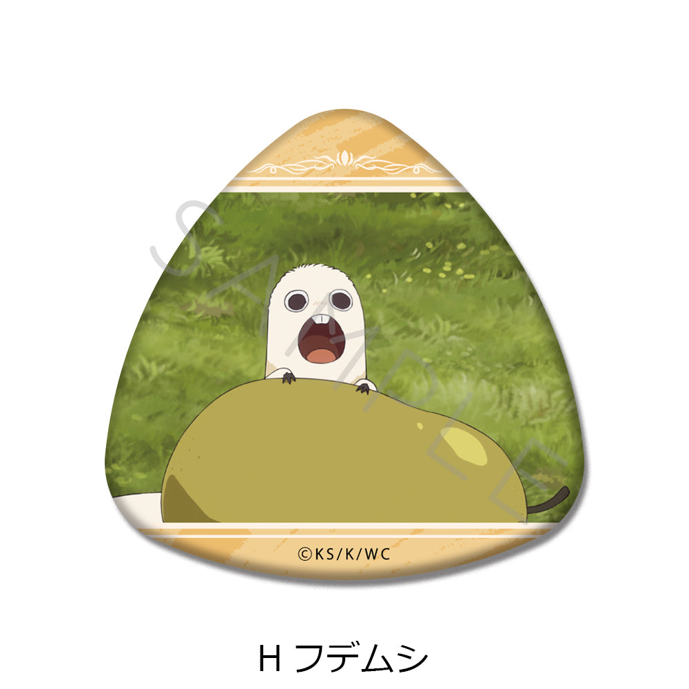 とんがり帽子のアトリエ 三角形缶バッジ H フデムシ【予約商品】