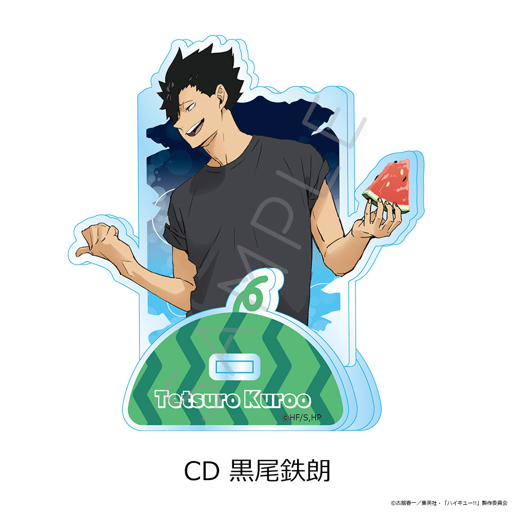ハイキュー!! キャンペーン　アクリルスタンド　黒尾鉄朗 ハイキュー!! 第13弾 アクリルスタンド CD 黒尾鉄朗【予約商品
