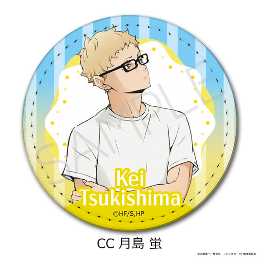 ハイキュー!! 第13弾 レザーバッジ CC 月島蛍【予約商品】
