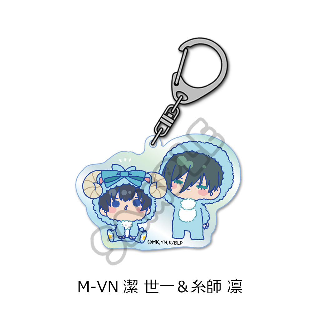 ブルーロック 第11弾 オーロラアクリルキーホルダー M-VN 潔世一&糸師凛【予約商品】