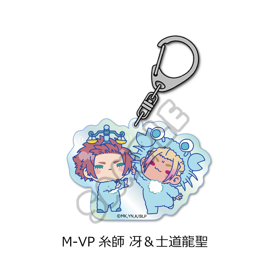 ブルーロック 第11弾 オーロラアクリルキーホルダー M-VP 糸師冴&士道龍聖【予約商品】