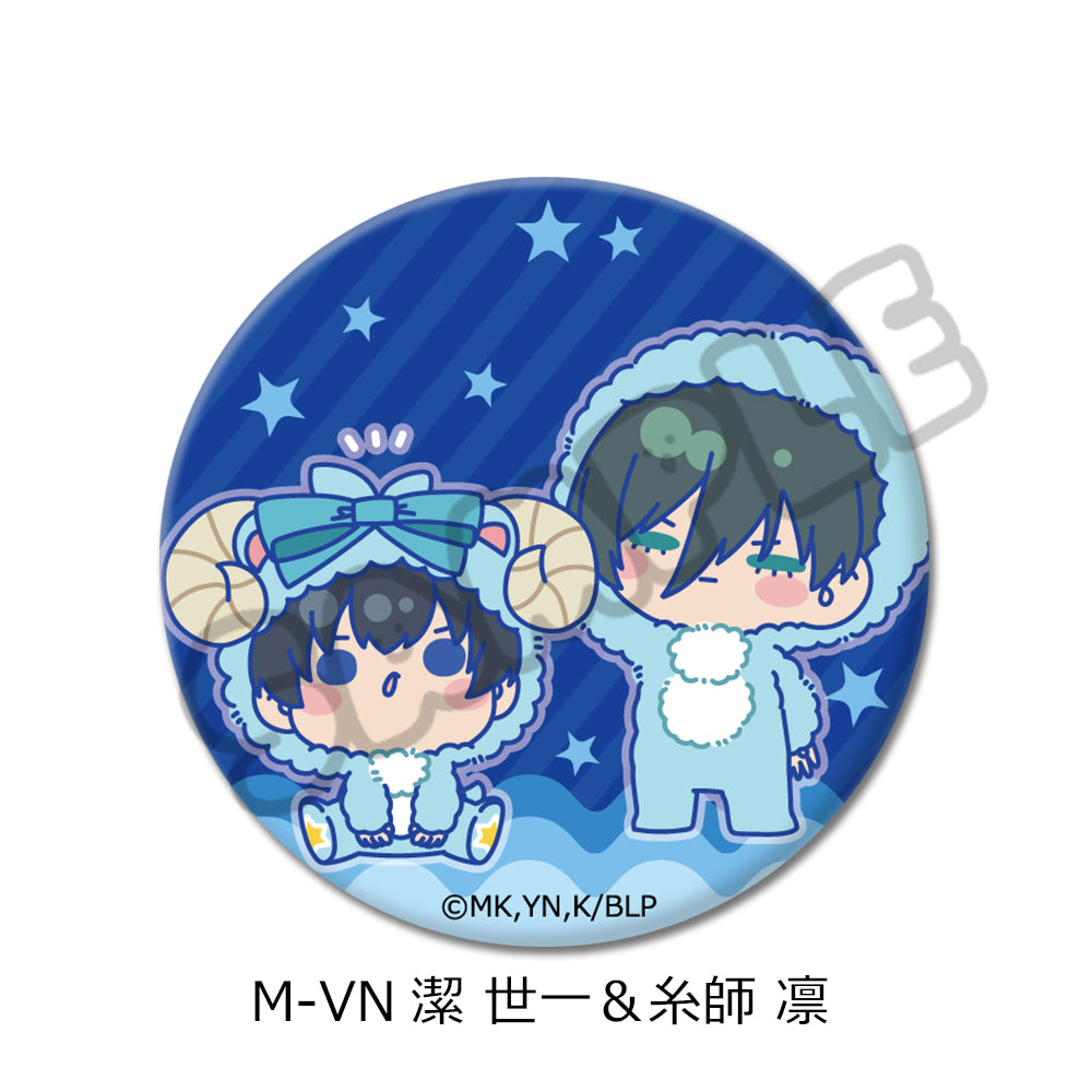 ブルーロック 第11弾 丸形缶バッジ(57mm) M-VN 潔世一&糸師凛【予約商品】