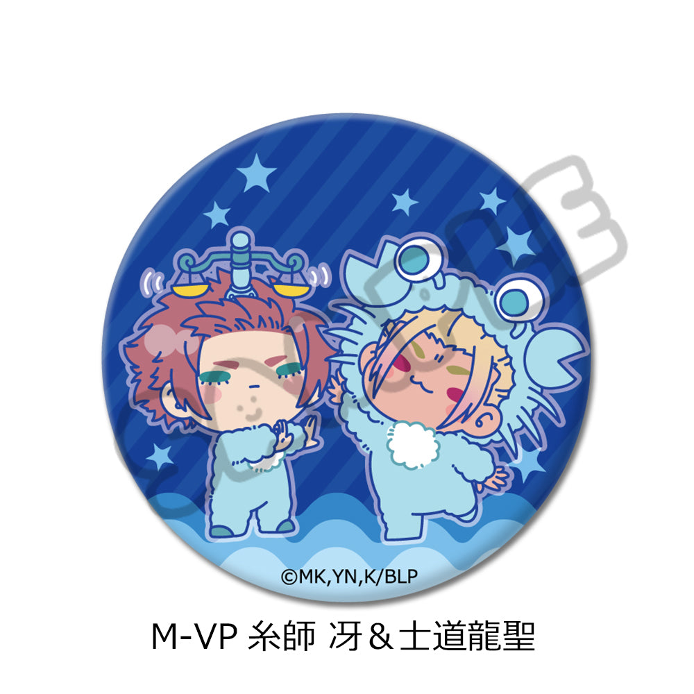 ブルーロック 第11弾 丸形缶バッジ(57mm) M-VP 糸師冴&士道龍聖【予約商品】