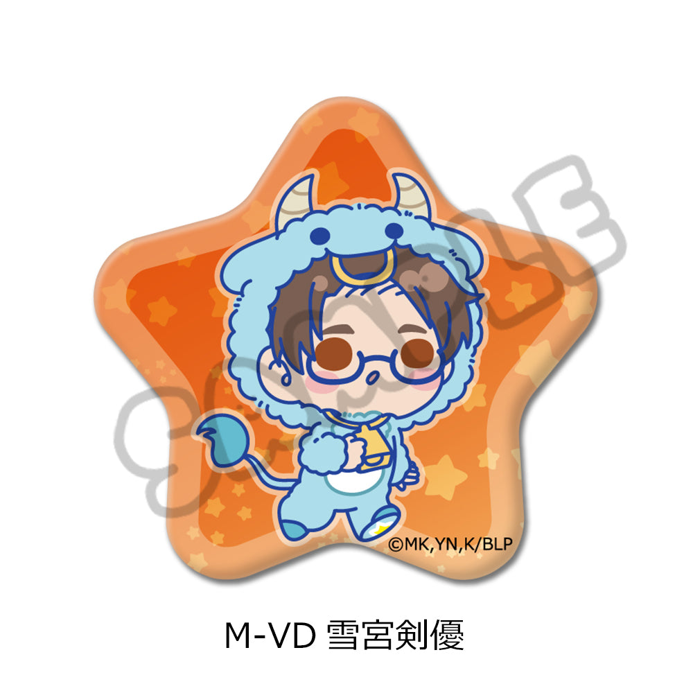 ブルーロック 第11弾 星型缶バッジ M-VD 雪宮剣優【予約商品】