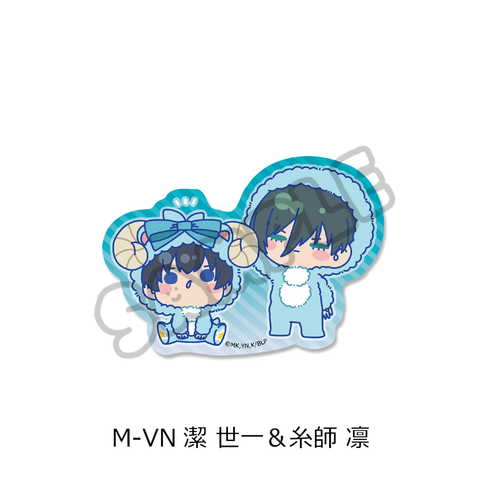 ブルーロック 第11弾 クリアステッカー M-VN 潔世一&糸師凛【予約商品】