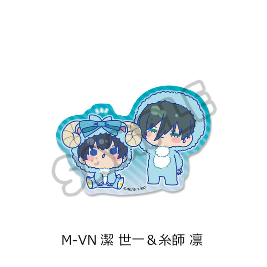 ブルーロック 第11弾 クリアステッカー M-VN 潔世一&糸師凛【予約商品】
