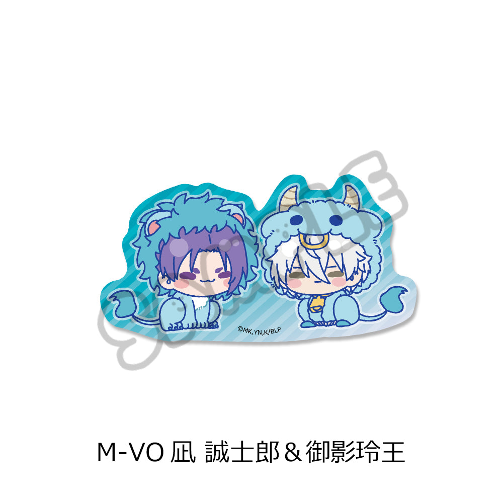 ブルーロック 第11弾 クリアステッカー M-VO 凪誠士郎&御影玲王【予約商品】