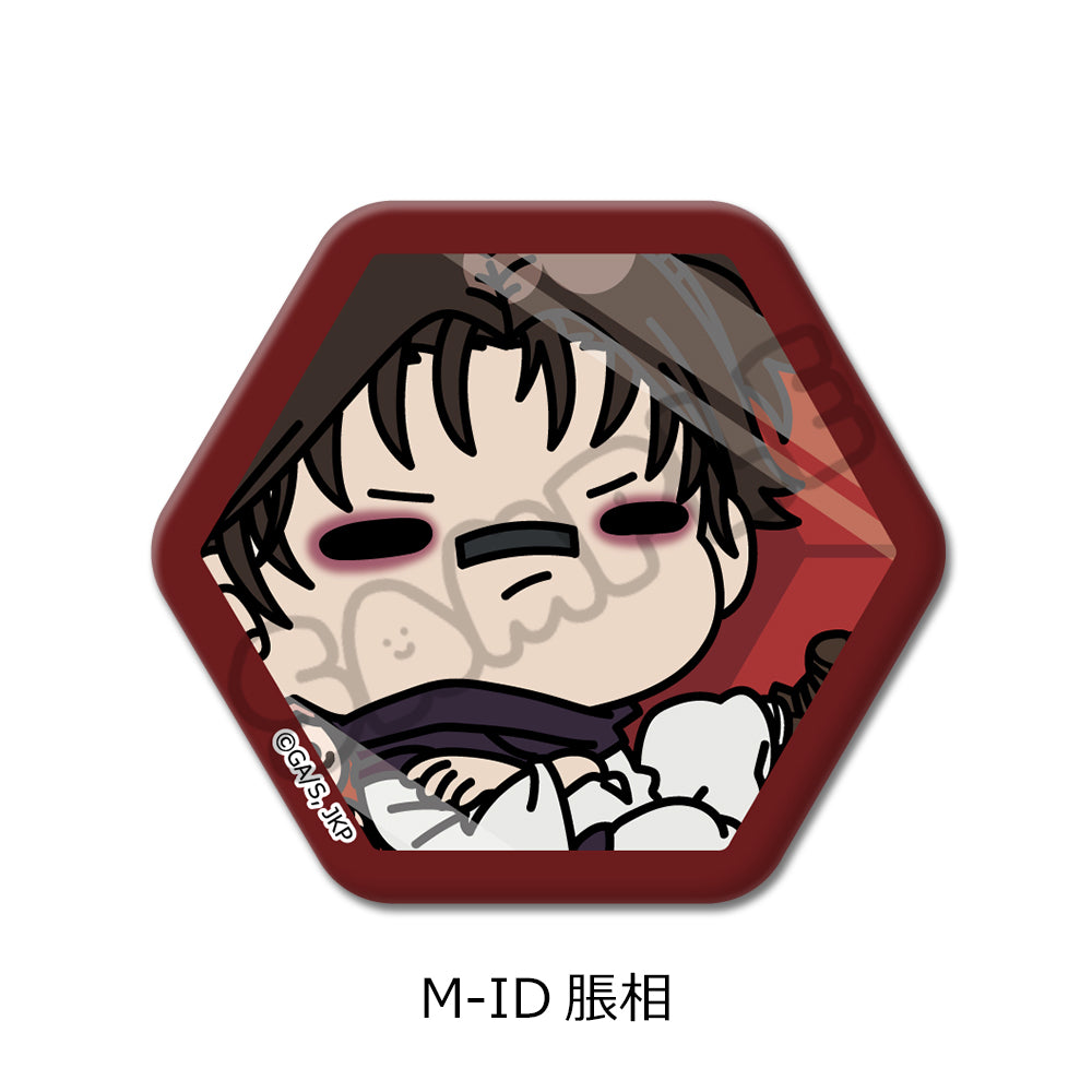 呪術廻戦 第3期 死滅回游 第3弾 六角形缶バッジ M-ID 脹相【予約商品】