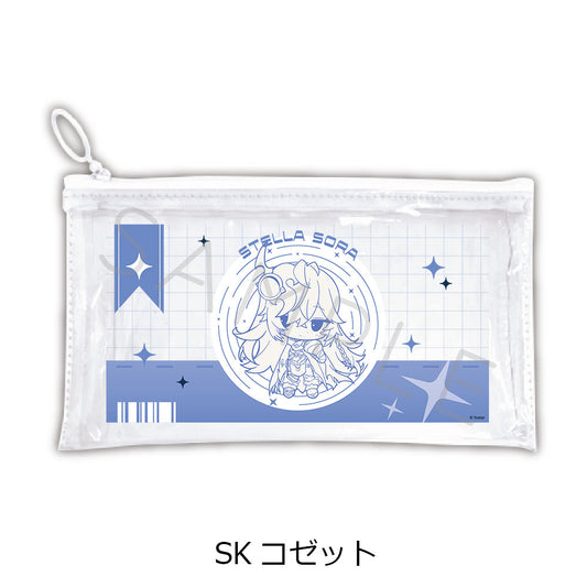 ステラソラ 第2弾 フラットクリアポーチ SK コゼット【予約商品】
