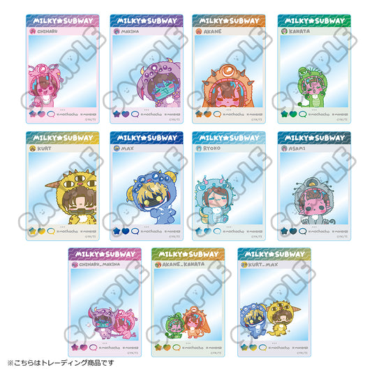 【Box/11】銀河特急 ミルキー☆サブウェイ クリアカード(mochocho第2弾)【予約商品】