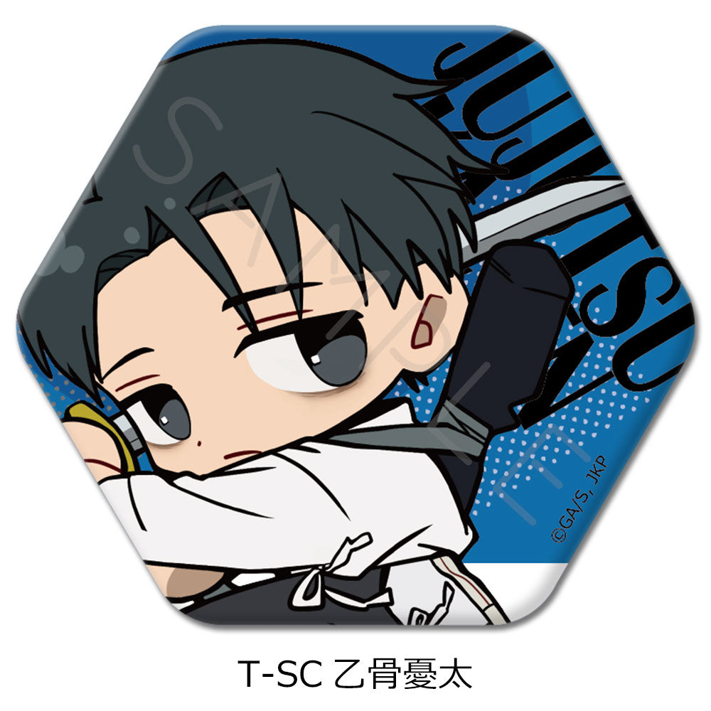 呪術廻戦 第3期 死滅回游 第4弾 六角形缶バッジ T-SC 乙骨憂太【予約商品】