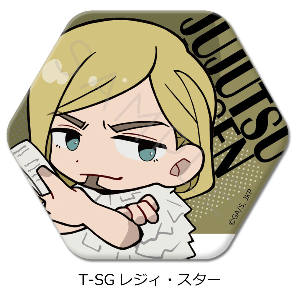 呪術廻戦 第3期 死滅回游 第4弾 六角形缶バッジ T-SG レジィ・スター【予約商品】