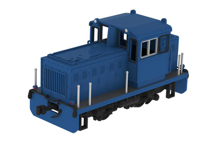 1/80スケール プラスチックキット 小型機関車(凸型ダークブルー)【予約商品】