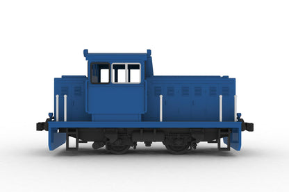 1/80スケール プラスチックキット 小型機関車(凸型ダークブルー)【予約商品】