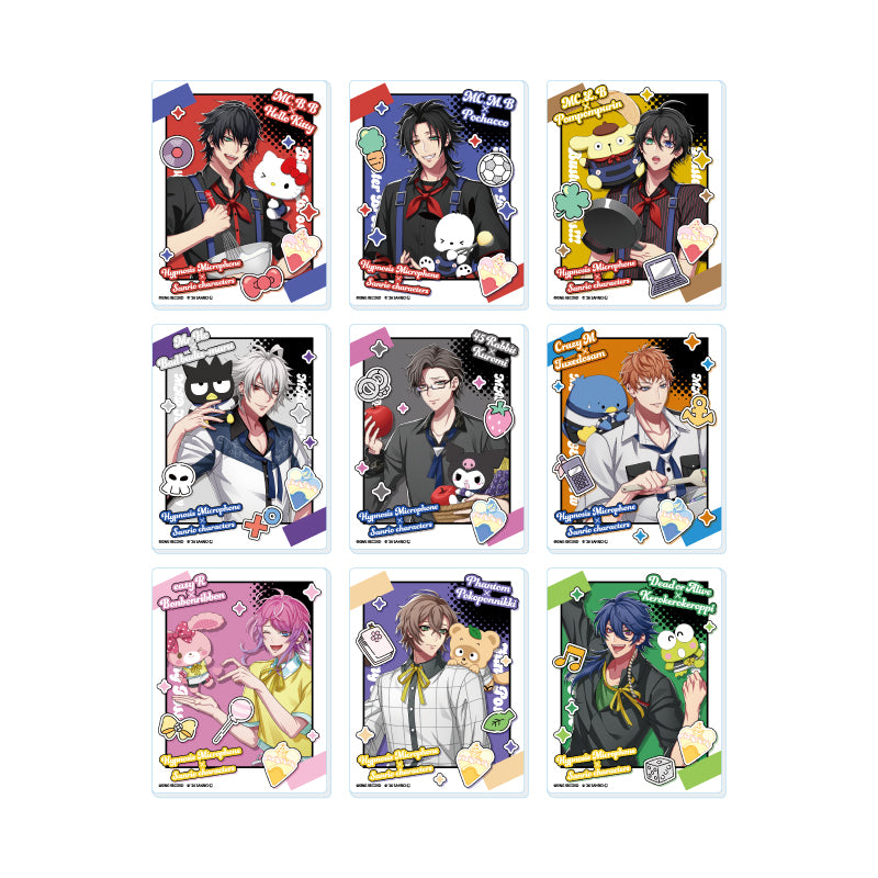 【Box/9】アクリルカード ヒプノシスマイク SANRIO NAKAYOKU EDIT 03 コラボイラスト【予約商品】