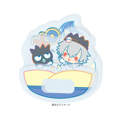 ゆらゆらアクリルスタンド ヒプノシスマイク SANRIO NAKAYOKU EDIT 04 碧棺左馬刻×バッドばつ丸(コラボイラスト)【予約商品】