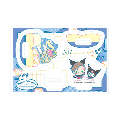 ゆらゆらアクリルスタンド ヒプノシスマイク SANRIO NAKAYOKU EDIT 05 入間銃兎×クロミ(コラボイラスト)【予約商品】