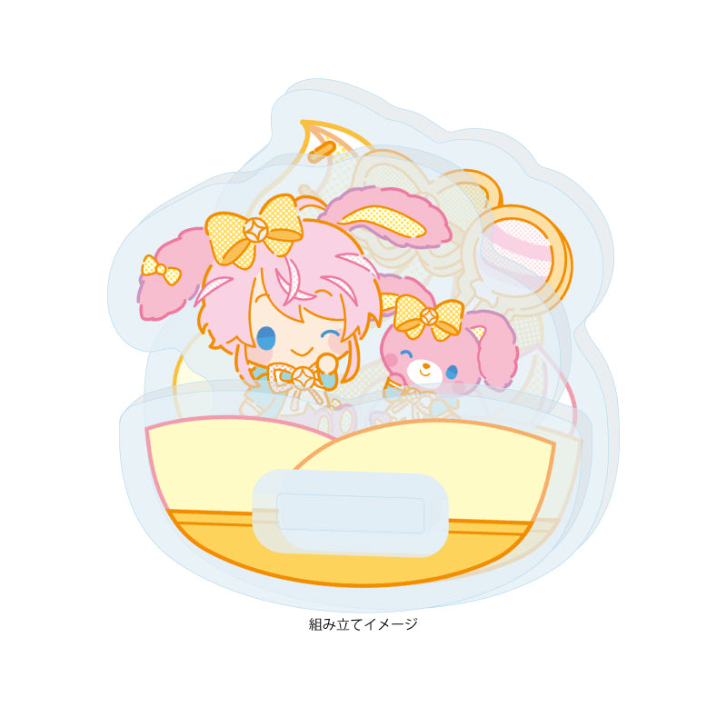 ゆらゆらアクリルスタンド ヒプノシスマイク SANRIO NAKAYOKU EDIT 07 飴村乱数×ぼんぼんりぼん(コラボイラスト)【予約商品】