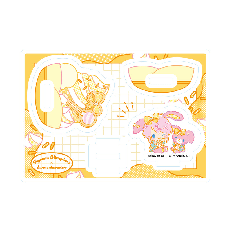 ゆらゆらアクリルスタンド ヒプノシスマイク SANRIO NAKAYOKU EDIT 07 飴村乱数×ぼんぼんりぼん(コラボイラスト)【予約商品】