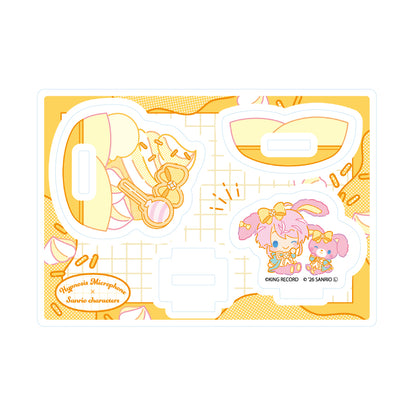 ゆらゆらアクリルスタンド ヒプノシスマイク SANRIO NAKAYOKU EDIT 07 飴村乱数×ぼんぼんりぼん(コラボイラスト)【予約商品】