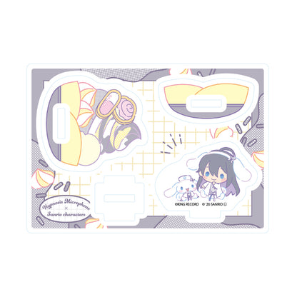 ゆらゆらアクリルスタンド ヒプノシスマイク SANRIO NAKAYOKU EDIT 10 神宮寺寂雷×シナモロール(コラボイラスト)【予約商品】