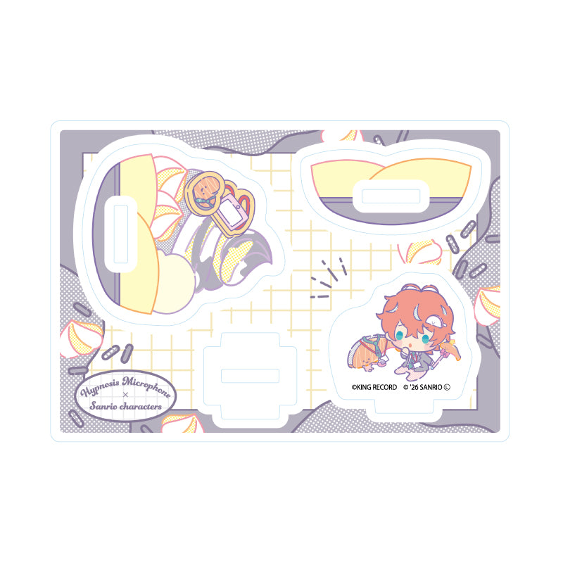 ゆらゆらアクリルスタンド ヒプノシスマイク SANRIO NAKAYOKU EDIT 12 観音坂独歩×KIRIMIちゃん.(コラボイラスト)【予約商品】