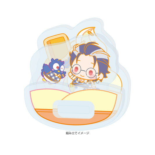 ゆらゆらアクリルスタンド ヒプノシスマイク SANRIO NAKAYOKU EDIT 14 躑躅森盧笙×パタパタペッピー(コラボイラスト)【予約商品】