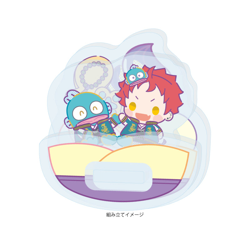 ゆらゆらアクリルスタンド ヒプノシスマイク SANRIO NAKAYOKU EDIT 16 波羅夷空却×ハンギョドン(コラボイラスト)【予約商品】