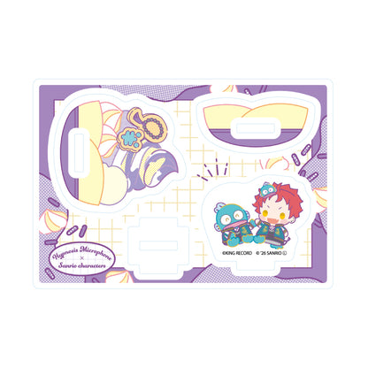 ゆらゆらアクリルスタンド ヒプノシスマイク SANRIO NAKAYOKU EDIT 16 波羅夷空却×ハンギョドン(コラボイラスト)【予約商品】