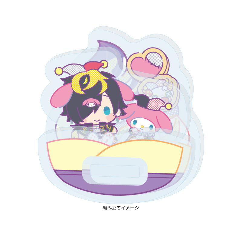 ゆらゆらアクリルスタンド ヒプノシスマイク SANRIO NAKAYOKU EDIT 17 四十物十四×マイメロディ(コラボイラスト)【予約商品】