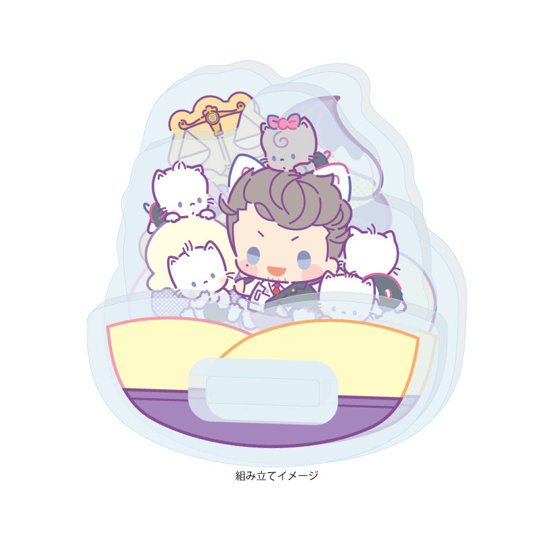 ゆらゆらアクリルスタンド ヒプノシスマイク SANRIO NAKAYOKU EDIT 18 天国獄×ニャニィニュニェニョン(コラボイラスト)【予約商品】