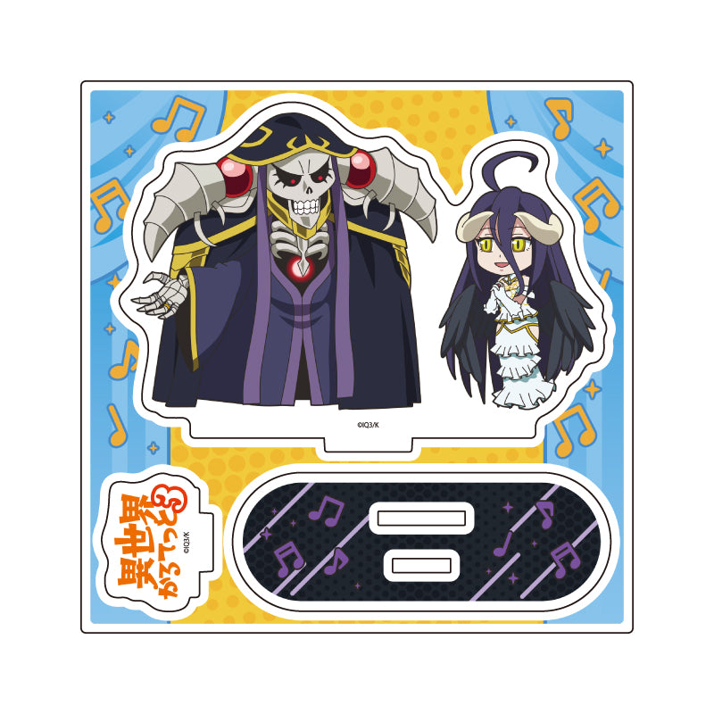 アクリルスタンドプレート 異世界かるてっと3 01 オーバーロード(公式イラスト)【予約商品】