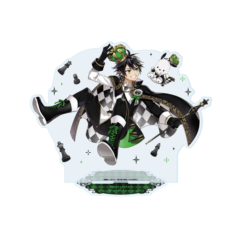 BIGアクリルスタンド 終わりのセラフ×サンリオキャラクターズ 01 百夜優一郎×ポチャッコ(コラボイラスト)【予約商品】