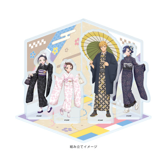 アクリルジオラマ メダリスト 02 集合デザイン(描き下ろしイラスト)【予約商品】