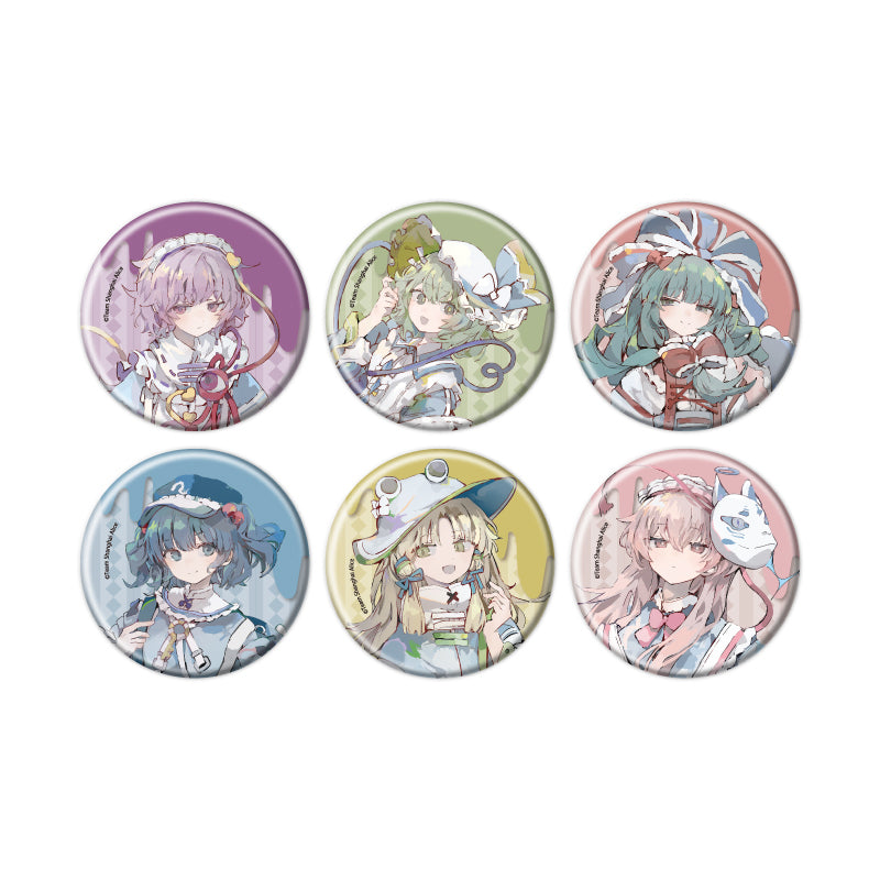 【Box/6】缶バッジ 東方Project 15 天使界隈Ver.(描き起こしイラスト)【予約商品】
