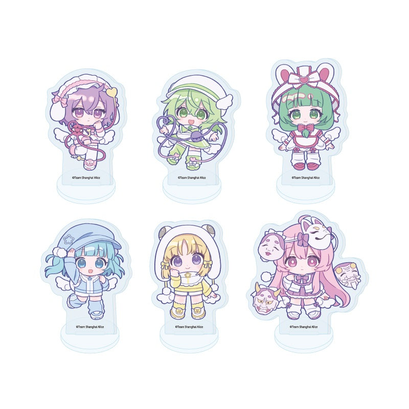 【Box/6】アクリルぷちスタンド 東方Project 08 天使界隈Ver.(ミニキャライラスト)【予約商品】