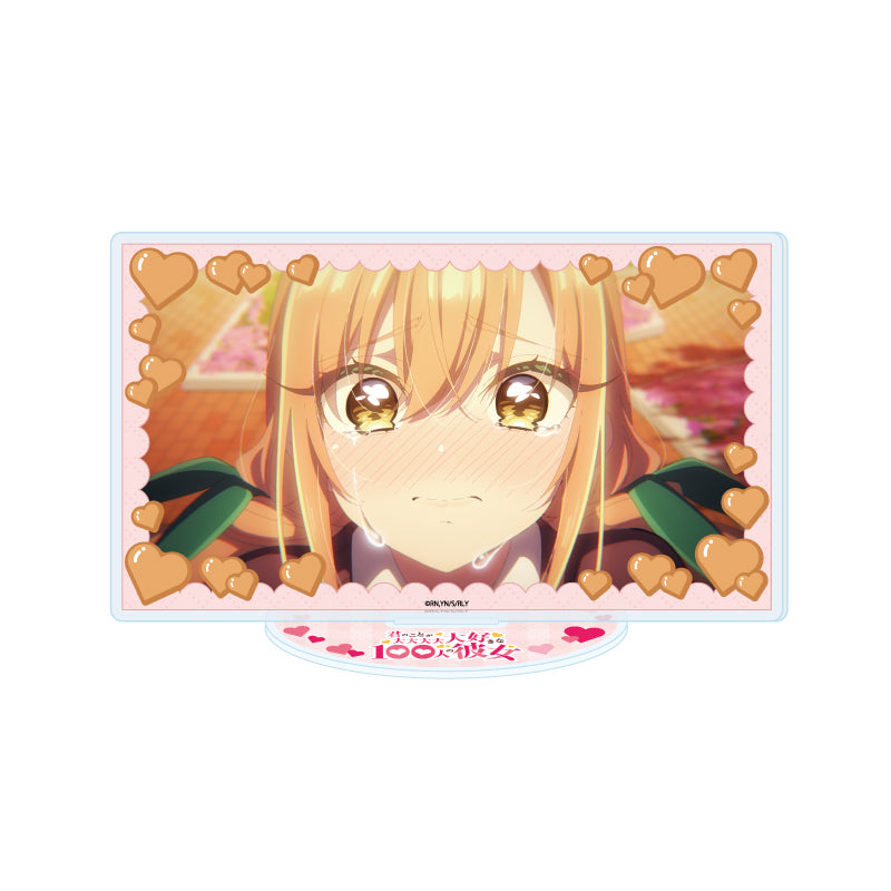 アクリルスタンド 君のことが大大大大大好きな100人の彼女 08 場面写B(場面写イラスト)【予約商品】