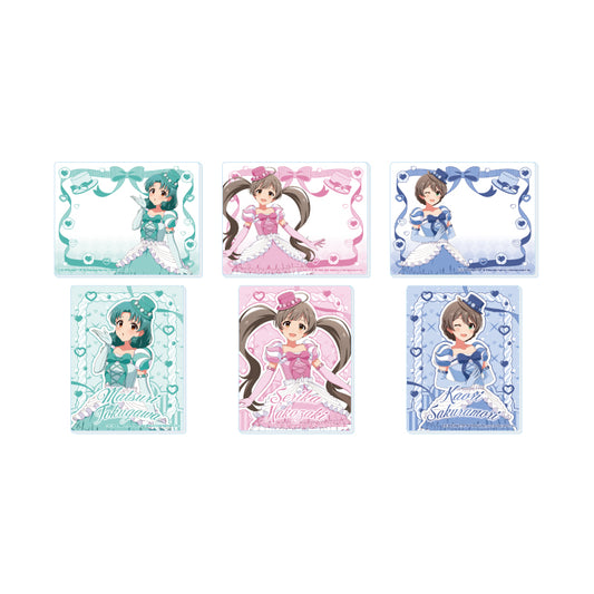 【Box/6】アクリルカード アイドルマスター ミリオンライブ! 16 マカロンドレスVer.(描き下ろしイラスト)【予約商品】